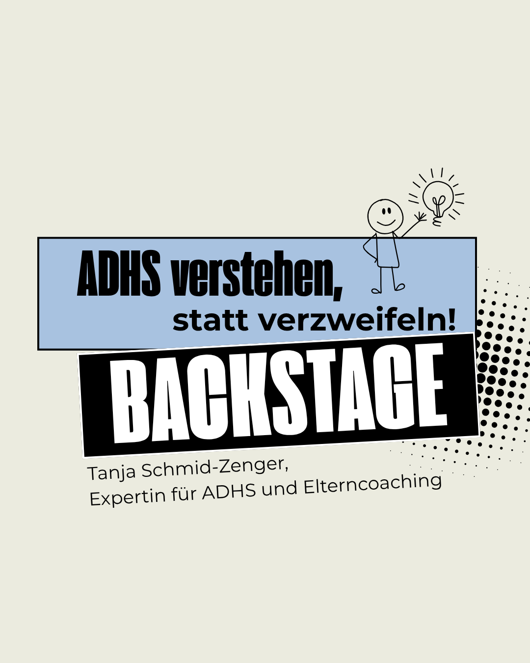 ADHS verstehen statt verzweifeln – Workshop Backstage