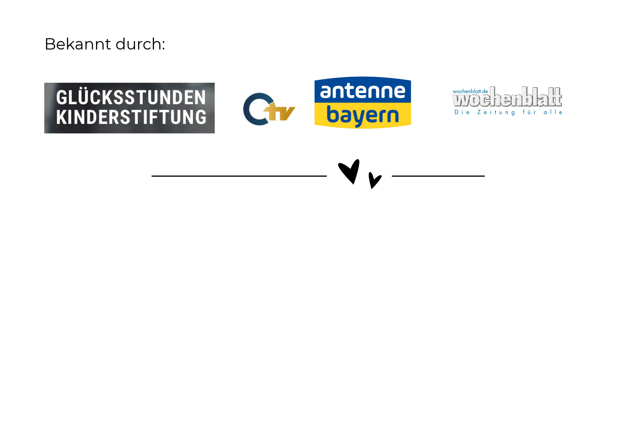 Medien und Organisationen, die über Tanja und ihre Arbeit berichtet haben
